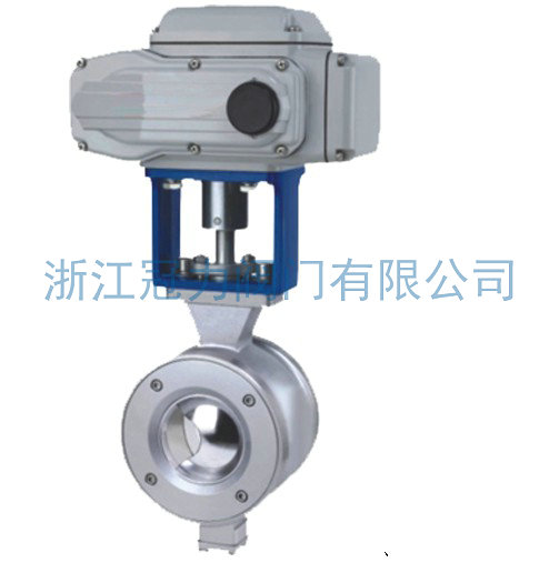電動V型球閥的基本結(jié)構(gòu)分析
